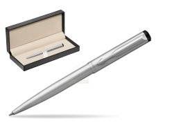 Parker Vector Stainless Steel Ballpoint Pen  in classic box  pure black