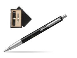 Parker Vector Standard Black Ballpoint Pen  single wooden box Black Single Ecru