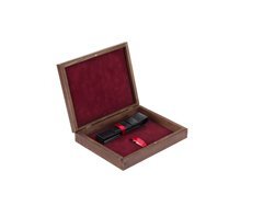 Single Wooden box maroon wenge