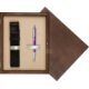 Single Wooden Box Wenge Ecru Single Wooden Box Wenge Ecru