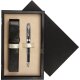 Single Wooden Box Black Ecru