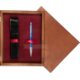 Single Wooden Box Mahoń Maroon Single Wooden Box Mahoń Maroon