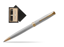 Parker Sonnet Fougere GT Ballpoint Pen  single wooden box Black Single Ecru