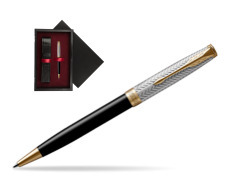 Parker Sonnet Fougère & Black GT Ballpoint Pen  single wooden box  Black Single Maroon