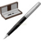 Brown leather gift box