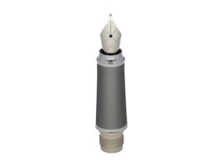 Parker Urban Premium Grey CT fountain pen front part - type F nib