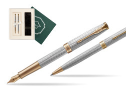 "Parker Sonnet Fougère GT Fountain Pen + Ballpoint Pen in a Gift Box
"  "Science"