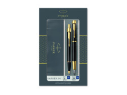 Parker IM Black GT Fountain Pen + Ballpoint Pen in a Gift Box
