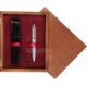 Single Wooden Box Mahoń Maroon Single Wooden Box Mahoń Maroon