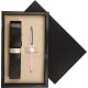 Single Wooden Box Black Ecru Single Wooden Box Black Ecru