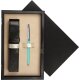Single Wooden Box Black Ecru Single Wooden Box Black Ecru