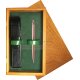 Single wooden box Honey Single Green