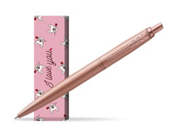 Parker Jotter XL Monochrome Pink Gold Pen - Special Edition in cover Sweet Rose