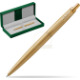 Green leather gift box