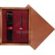 Single Wooden Box Mahoń Maroon Single Wooden Box Mahoń Maroon