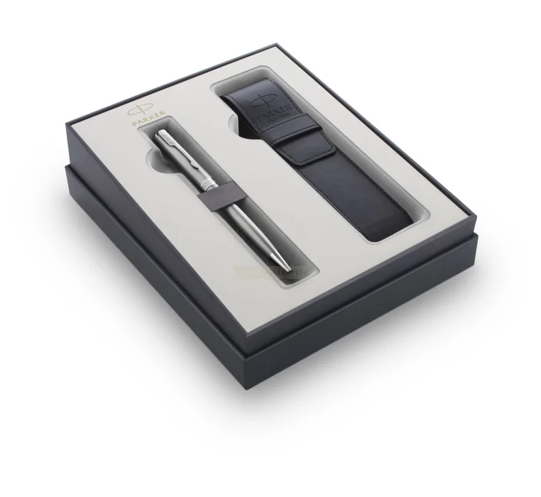 Parker Sonnet Steel CT Pen in gift set with case 2121992