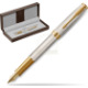 Brown leather gift box
