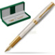 Green leather gift box