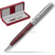 Red leather gift box