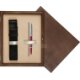 Single Wooden Box Wenge Ecru Single Wooden Box Wenge Ecru