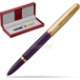 Red leather gift box