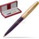 Red leather gift box