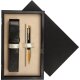 Single Wooden Box Black Ecru Single Wooden Box Black Ecru