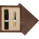 Single Wooden Box Wenge Ecru Single Wooden Box Wenge Ecru