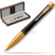 Brown leather gift box