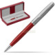 Red leather gift box