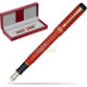 Red leather gift box