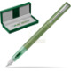 Green leather gift box
