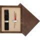 Single Wooden Box Wenge Ecru Single Wooden Box Wenge Ecru