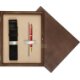 Single Wooden Box Wenge Ecru Single Wooden Box Wenge Ecru
