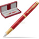 Red leather gift box
