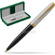 Green leather gift box