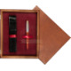 Single Wooden Box Mahoń Maroon Single Wooden Box Mahoń Maroon