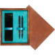 Double Wooden Box Mahoń Turquoise Double Wooden Box Mahoń Turquoise