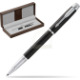 Brown leather gift box