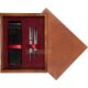 Double Wooden Box Mahoń Maroon Double Wooden Box Mahoń Maroon