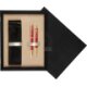 Double Wooden Box Black Ecru Double Wooden Box Black Ecru