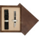 Single Wooden Box Wenge Ecru Single Wooden Box Wenge Ecru