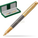 Green leather gift box