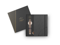 Parker gift box with a notebook for one product
