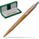 Green leather gift box