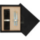 Double Wooden Box Black Ecru Double Wooden Box Black Ecru