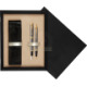 Double Wooden Box Black Ecru Double Wooden Box Black Ecru