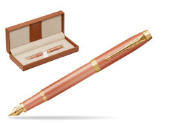 Fountain pen IM RITUALS ORANGE GT  in classic box brown
