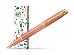 Fountain pen IM RITUALS ORANGE GT in cover Merry Mistletoe