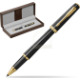 Brown leather gift box